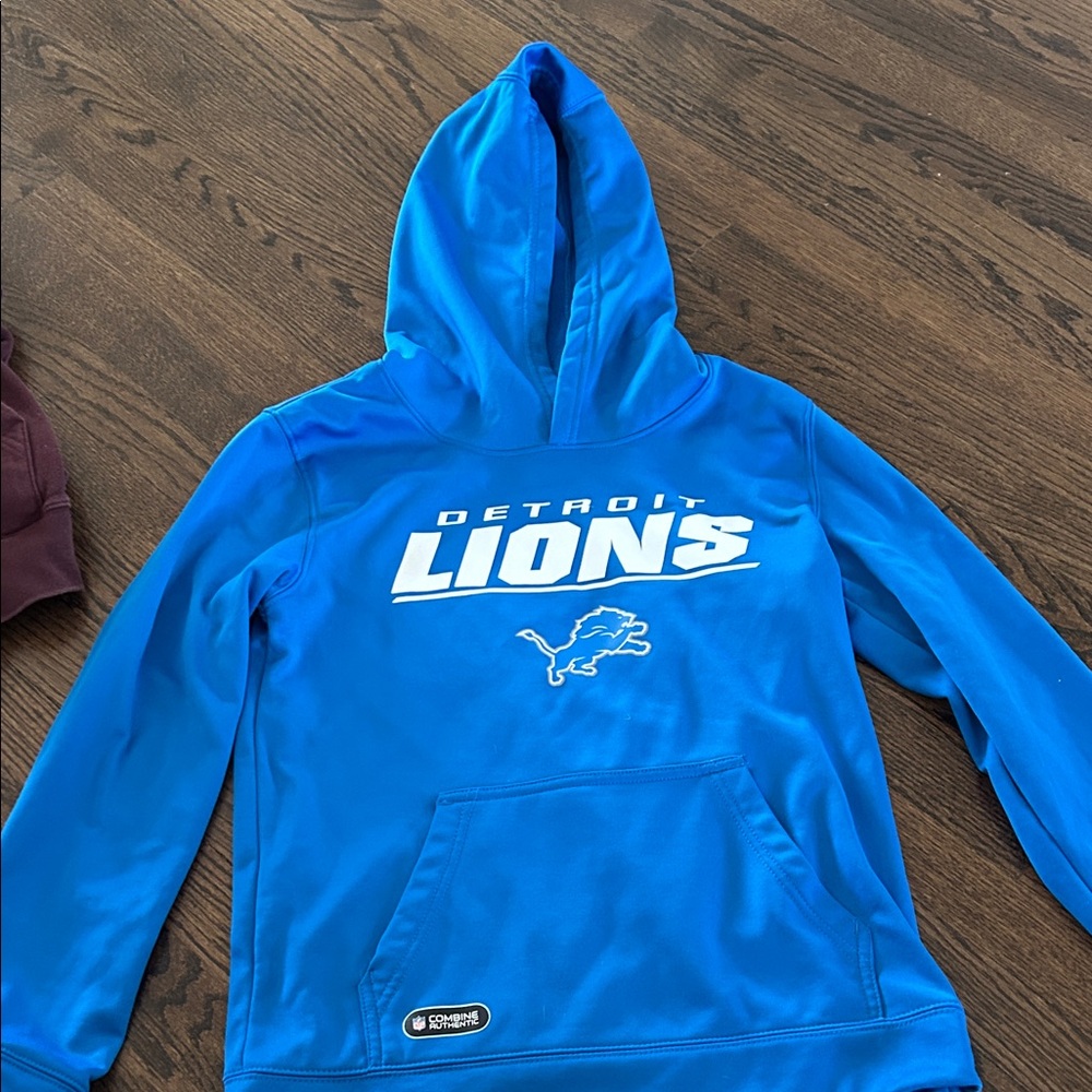 NFL Team Apparel Youth Hoodie in Bright Blue